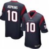 Men’s Houston Texans #10 DeAndre Hopkins Navy Blue Team Color Stitched NFL Nike Game Jersey