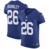 Nike New York Giants #26 Saquon Barkley Royal Blue Team Color Men’s Stitched NFL Vapor Untouchable Elite Jersey