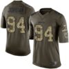 Nike Saints #94 Cameron Jordan Green Men’s Stitched NFL Limited 2015 Salute To Service Jersey