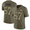 Nike Kansas City Chiefs #57 Breeland Speaks Olive Camo Men’s Stitched NFL Limited 2017 Salute To Service Jersey