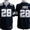 Nike Dallas Cowboys #28 Felix Jones Blue Game Jersey