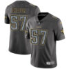 Nike New Orleans Saints #57 Alex Okafor Gray Static Men’s NFL Vapor Untouchable Game Jersey