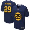 Men’s Green Bay Packers #29 Casey Hayward Navy Blue Alternate NFL Nike Elite Jersey