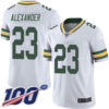 Packers #23 Jaire Alexander White Men’s Stitched Football 100th Season Vapor Limited Jersey