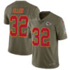 Nike Kansas City Chiefs #32 Marcus Allen Olive Men’s Stitched NFL Limited 2017 Salute to Service Jersey