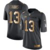 Nike Tampa Bay Buccaneers #13 Mike Evans Black Men’s Stitched NFL Limited Gold Salute To Service Jersey