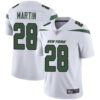 New York Jets #28 Curtis Martin White Men’s Stitched Football Vapor Untouchable Limited Jersey