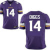 Men’s Minnesota Vikings #14 Stefon Diggs Purple Team Color NFL Nike Elite Jersey