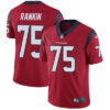 Nike Houston Texans #75 Martinas Rankin Red Alternate Men’s Stitched NFL Vapor Untouchable Limited Jersey