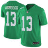Nike Philadelphia Eagles #13 Nelson Agholor Green Men’s Stitched NFL Limited Rush Jersey