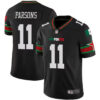 Men’s Dallas Cowboys #11 Micah Parsons Black Mexico Vapor Limited Stitched Football Jersey