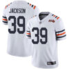 Bears #39 Eddie Jackson White Alternate Men’s Stitched Football Vapor Untouchable Limited 100th Season Jersey