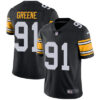 Nike Pittsburgh Steelers #91 Kevin Greene Black Alternate Men’s Stitched NFL Vapor Untouchable Limited Jersey