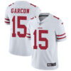 Nike 49ers #15 Pierre Garcon White Men’s Stitched NFL Vapor Untouchable Limited Jersey