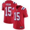 Nike New England Patriots #15 Chris Hogan Red Alternate Men’s Stitched NFL Vapor Untouchable Limited Jersey