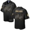 Nike Steelers #84 Antonio Brown Pro Line Black Gold Collection Men’s Stitched NFL Game Jersey