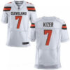 Men’s 2017 NFL Draft Cleveland Browns #7 DeShone Kizer White Road Stitched NFL Nike Elite Jersey