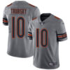 Bears #10 Mitchell Trubisky Silver Men’s Stitched Football Limited Inverted Legend Jersey