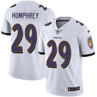Nike Baltimore Ravens #29 Marlon Humphrey White Men’s Stitched NFL Vapor Untouchable Limited Jersey
