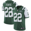 Nike New York Jets #22 Matt Forte Green Team Color Men’s Stitched NFL Vapor Untouchable Limited Jersey