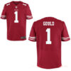 Men’s San Francisco 49ers #1 Robbie Gould Scarlet Red Team Color Stitched NFL Nike Elite Jersey