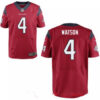 Men’s 2017 NFL Draft Houston Texans #4 Deshaun Watson Red Team Color Stitched NFL Nike Elite Jersey