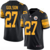 Men’s Pittsburgh Steelers #27 Senquez Golson Black 2016 Color Rush Stitched NFL Nike Limited Jersey