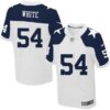 Men’s Dallas Cowboys #54 Randy White White Thanksgiving Retired Player NFL Nike Elite Jersey