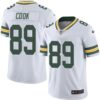Nike Packers #89 Jared Cook White Men’s Stitched NFL Limited Rush Jersey