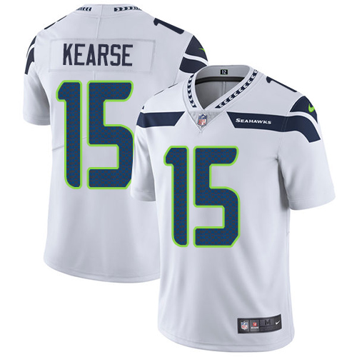 Nike Seattle Seahawks #15 Jermaine Kearse White Men’s Stitched NFL Vapor Untouchable Limited Jersey