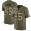 Nike 49ers #85 George Kittle Olive Camo Men’s Stitched NFL Limited 2017 Salute To Service Jersey