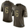 Nike Broncos #6 Mark Sanchez Green Men’s Stitched NFL Limited Salute To Service Jersey