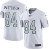Nike Oakland Raiders #84 Cordarrelle Patterson White Men’s Stitched NFL Limited Rush Jersey