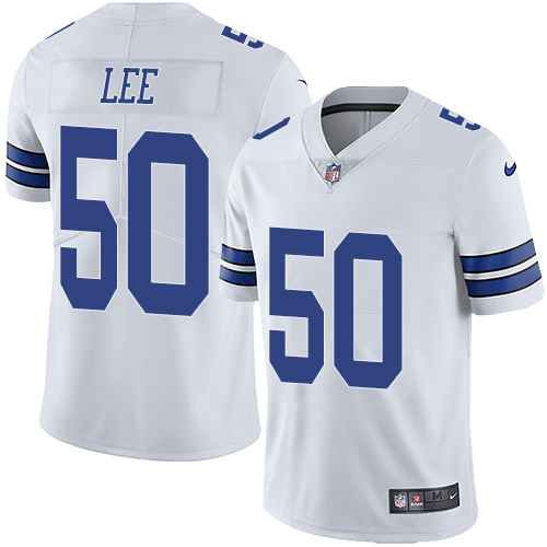 Nike Dallas Cowboys #50 Sean Lee White Men’s Stitched NFL Vapor Untouchable Limited Jersey