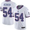 Nike Giants #54 Olivier Vernon White Men’s Stitched NFL Limited Rush Jersey