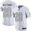 Nike Oakland Raiders #20 Obi Melifonwu White Men’s Stitched NFL Limited Rush Jersey
