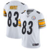 Steelers #83 Zach Gentry White Men’s Stitched Football Vapor Untouchable Limited Jersey