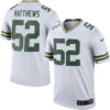 Men’s Green Bay Packers #52 Clay Matthews Nike White Color Rush Legend Jersey