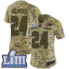 #24 Limited Stephon Gilmore Camo Nike NFL Women’s Jersey New England Patriots 2018 Salute to Service Super Bowl LIII Bound