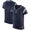 Men’s Nike New England Patriots Blank Navy Blue Team Color Stitched NFL Vapor Untouchable Elite Jersey