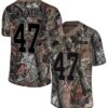 Nike Lions #47 Tracy Walker Camo Men’s Stitched NFL Limited Rush Realtree Jersey