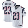 Nike New England Patriots #23 Patrick Chung White Men’s Stitched NFL Vapor Untouchable Limited Jersey