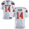 Men’s 2017 NFL Draft Cleveland Browns #14 DeShone Kizer White Road Stitched NFL Nike Elite Jersey