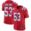 Nike New England Patriots #53 Kyle Van Noy Red Alternate Men’s Stitched NFL Vapor Untouchable Limited Jersey