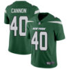 New York Jets #40 Trenton Cannon Green Team Color Men’s Stitched Football Vapor Untouchable Limited Jersey