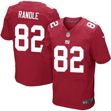 Men’s New York Giants #82 Rueben Randle Red Alternate NFL Nike Elite Jersey