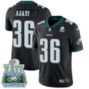 Nike Eagles #36 Jay Ajayi Black Alternate Super Bowl LII Champions Men’s Stitched NFL Vapor Untouchable Limited Jersey