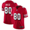 Nike San Francisco 49ers #80 Jerry Rice Red 2018 Vapor Untouchable Limited Jersey