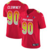 Nike Houston Texans #90 Jadeveon Clowney Red Men’s Stitched NFL Limited AFC 2019 Pro Bowl Jersey