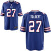Men’s Buffalo Bills #27 Mike Tolbert Royal Blue Team Color Stitched NFL Nike Elite Jersey